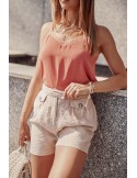 Lässige Cappuccino-Shorts für Damen MP47370 – Online-Shop – Boutique